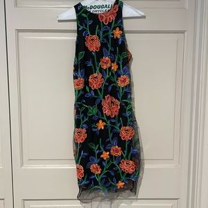 Beautiful embroidered floral dress